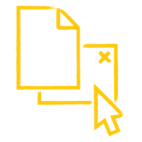erp integration yellow icon